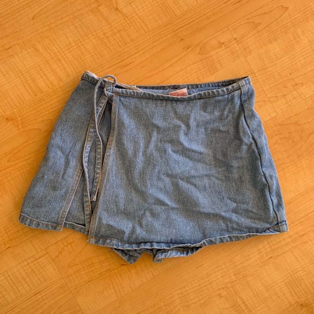 Vintage Wrap Skort